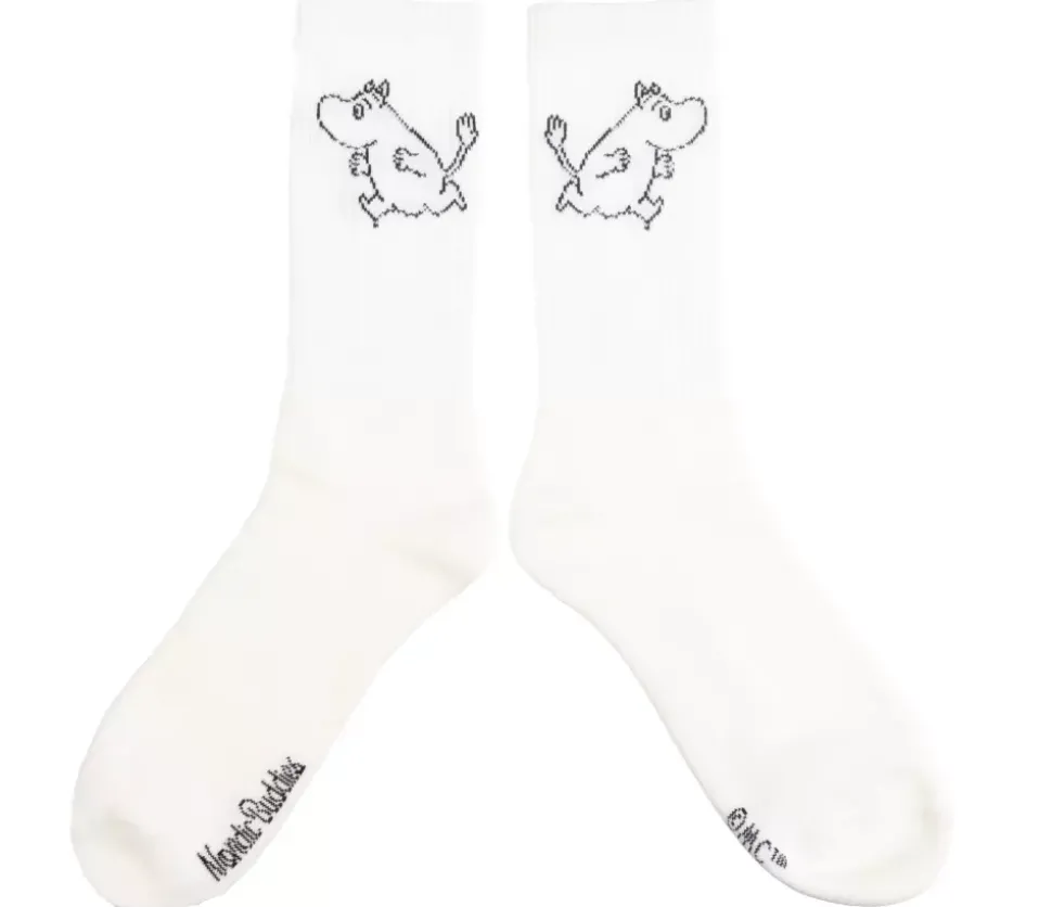 Moomin Sokker 36-42 Retro Moomin Hvit