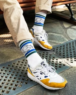 Moomin Sokker 40-45 Retro Moomin Hvit (Herre)