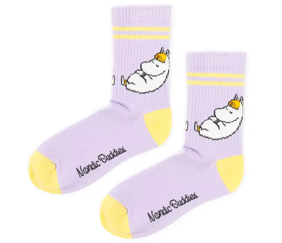 Moomin Sokker 36-42 Retro Moomin Lilla