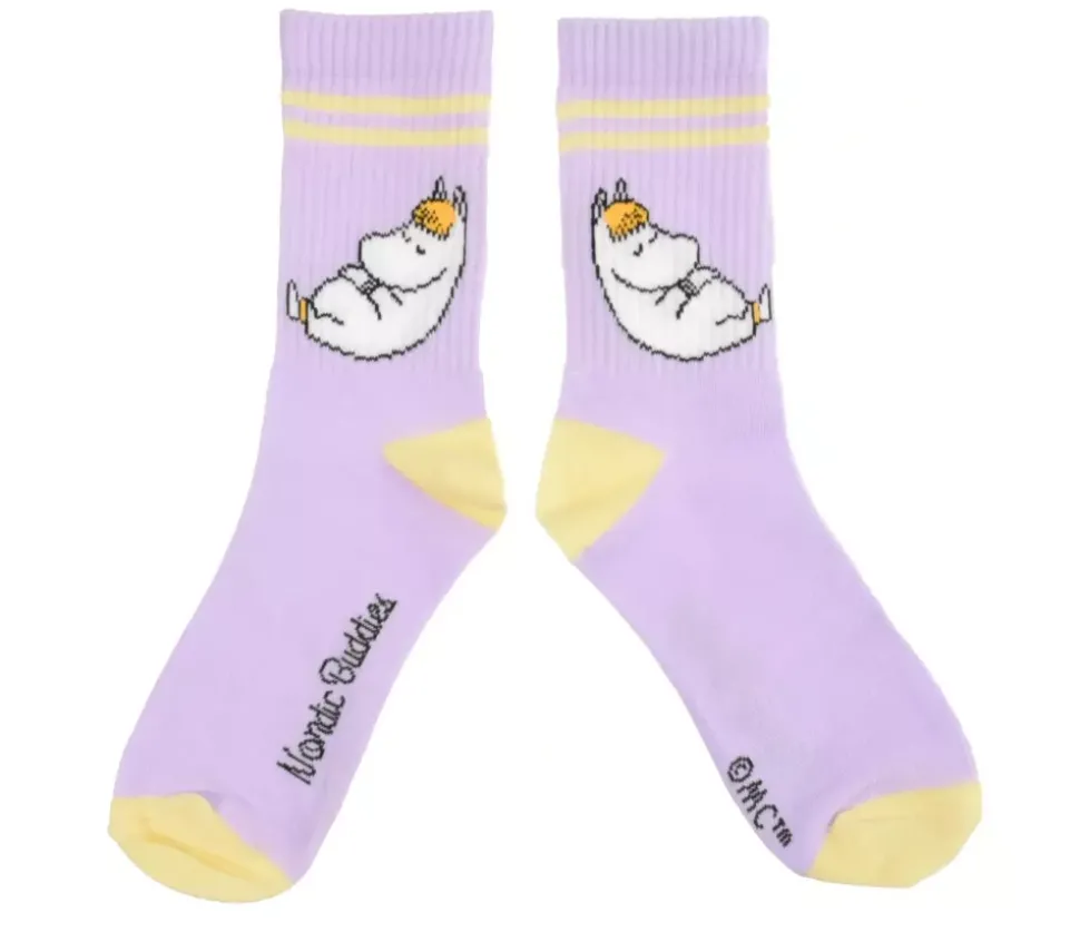 Moomin Sokker 36-42 Retro Moomin Lilla