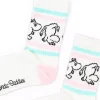 Moomin Sokker 36-42 Retro Moomin Pastell