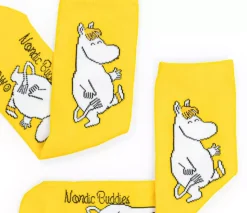 Moomin Sokker 36-42 Snorkfrøken Gul