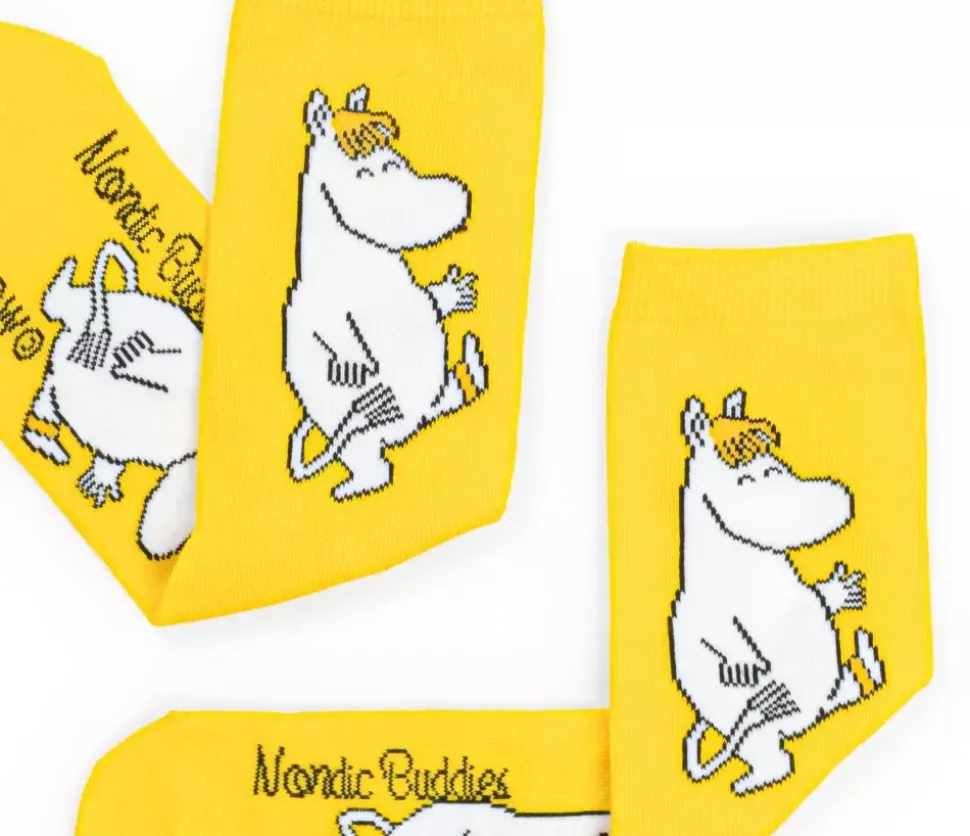 Moomin Sokker 36-42 Snorkfrøken Gul