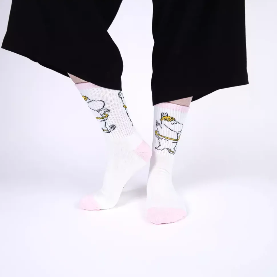 Moomin Sokker 36-42 Snorkfrøken Hvit