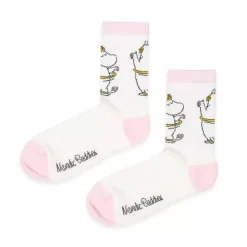 Moomin Sokker 36-42 Snorkfrøken Hvit