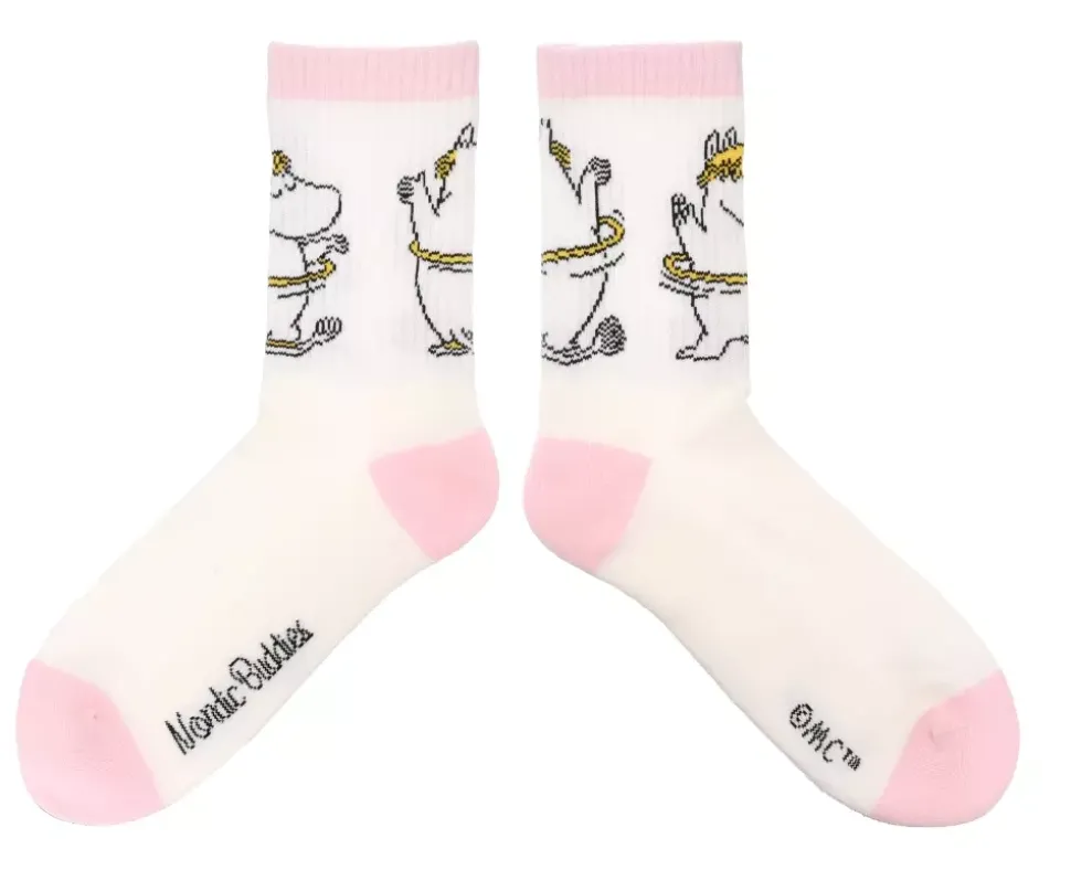 Moomin Sokker 36-42 Snorkfrøken Hvit