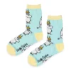 Moomin Sokker 36-42 Snorkmaiden Lyseblå