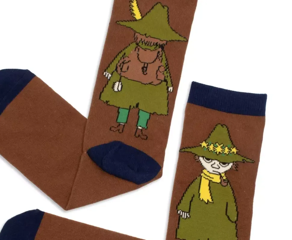 Moomin Sokker 40-45 Snusmumrikken Brun