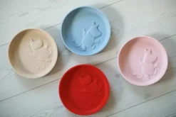 Moomin Tallerken Med Sugekopp Blå