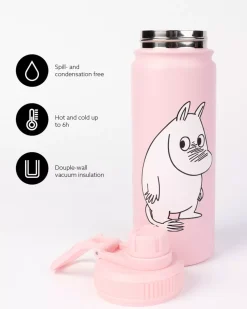 Moomin Termoflaske Rosa 550ml