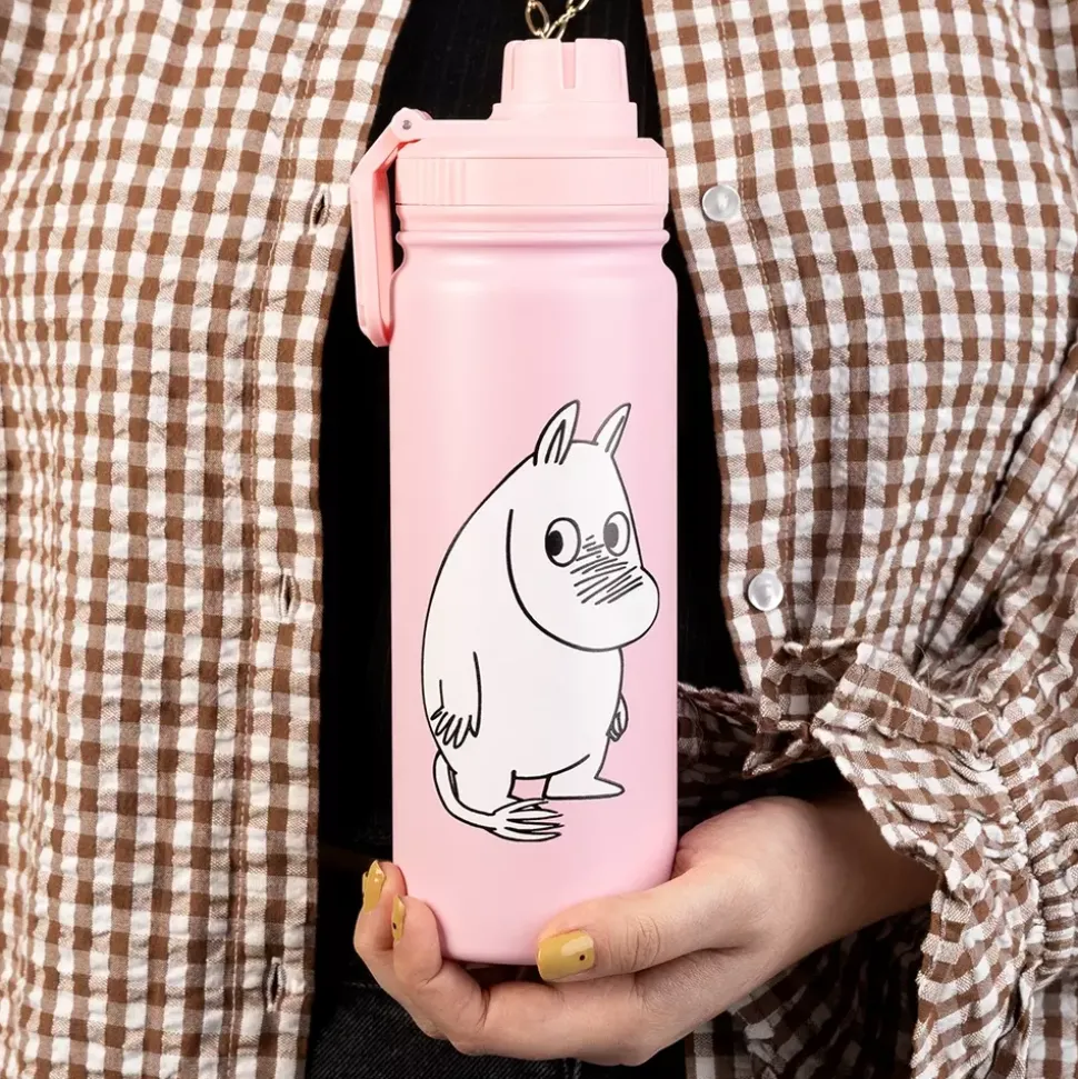 Moomin Termoflaske Rosa 550ml