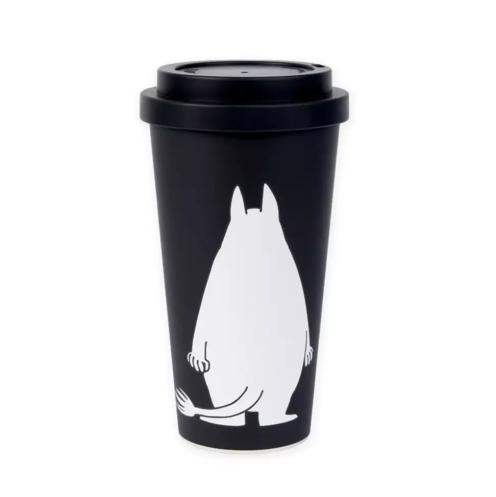 Moomin To Go Kopp Moomin Svart