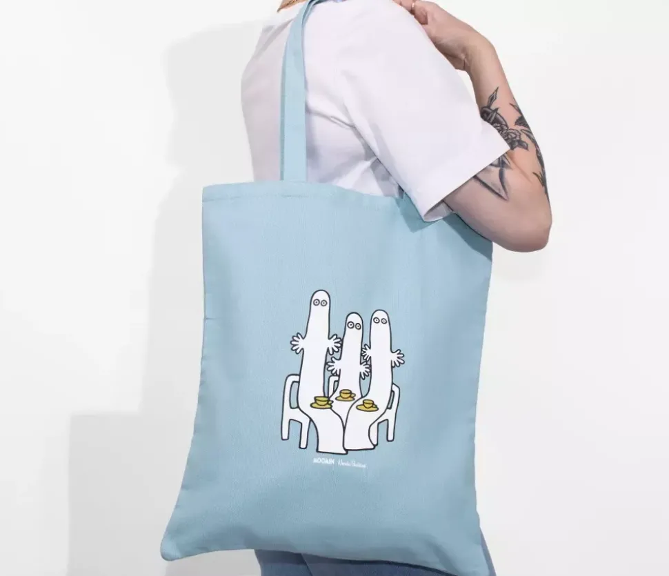 Moomin Tote Bag - Hattifnattene Blå
