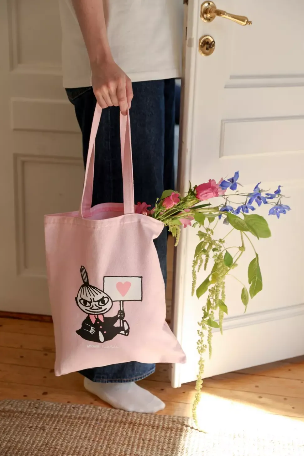 Moomin Tote Bag - Lille My Love Rosa