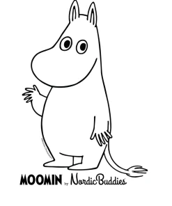 Moomin Tote Bag - Moomin Lilla