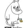 Moomin Tote Bag - Stinky Grå