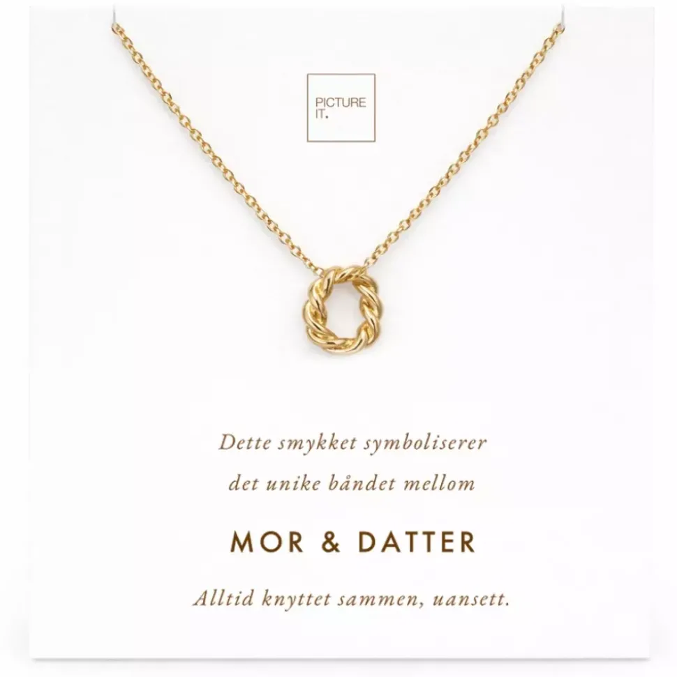 MOR & DATTER BÅNDET Halskjede
