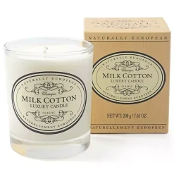 Naturally European Duftlys Milk Cotton