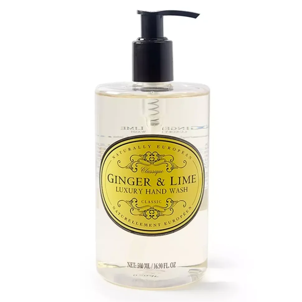 Naturally European Fl.Såpe Ingefær/Lime