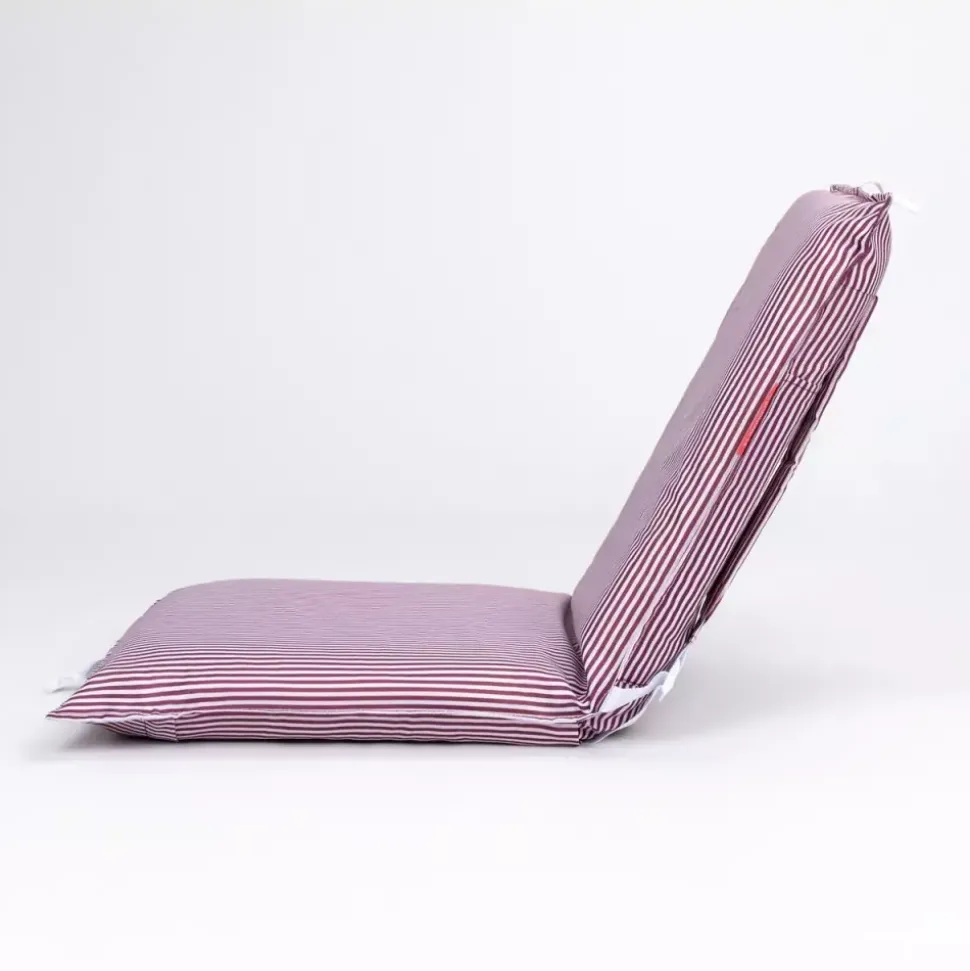 Nelson Regulerbar Strandstol Maroon