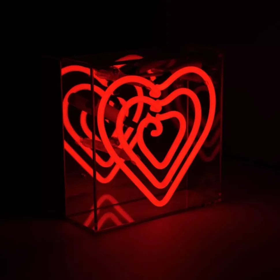 Neonlampe - Hjerte