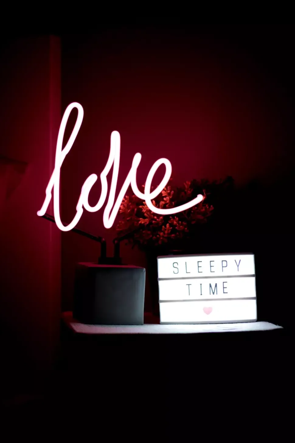 Neonlampe - Love