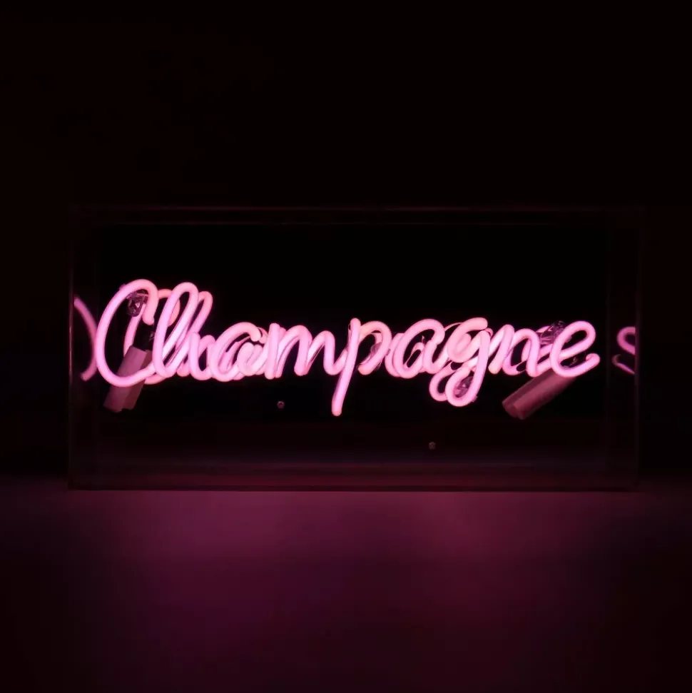 Neonskilt - Champagne
