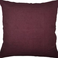 Oliver Pute Dunfyll 50x50 Aubergine Lin