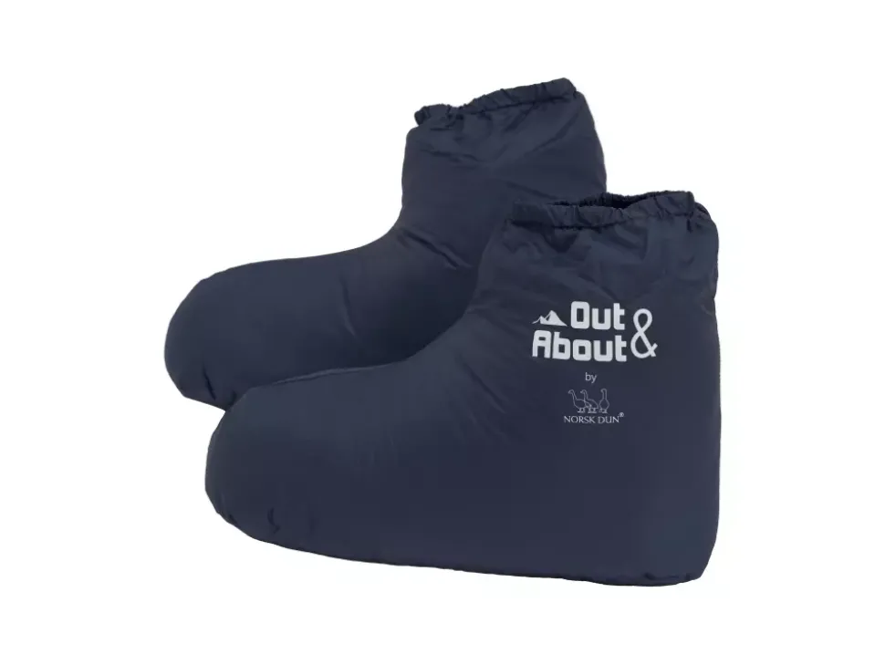 Out&About Dunsokk by Norsk Dun Onesize Blå