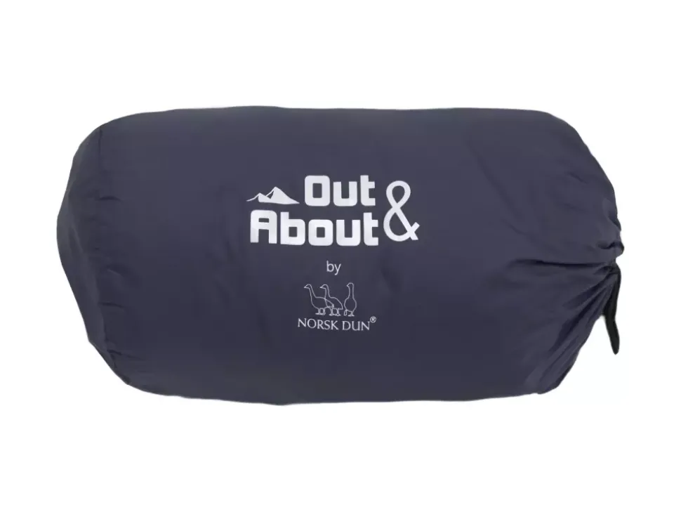 Out&About Dunsokk by Norsk Dun Onesize Blå
