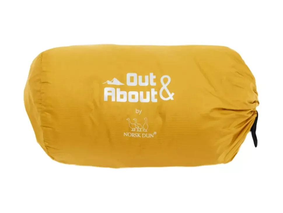 Out&About Dunsokk by Norsk Dun Onesize Gul