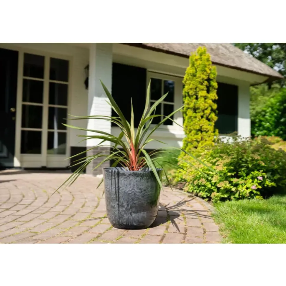 Palermo Blomsterpotte Grå Marble D35 H32
