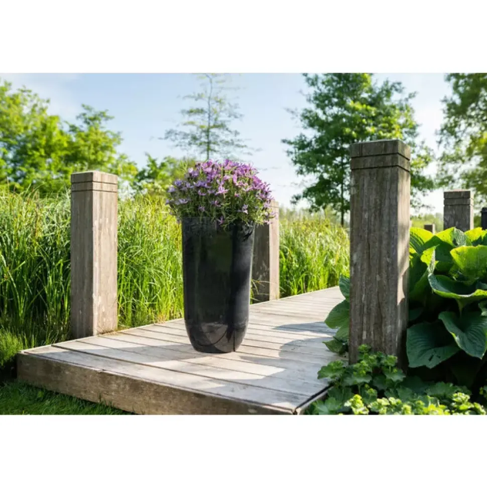 Palermo Blomsterpotte Grå Marble D38 H65