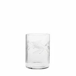 Penine vase 9,5X9,5X13 cm. Clear