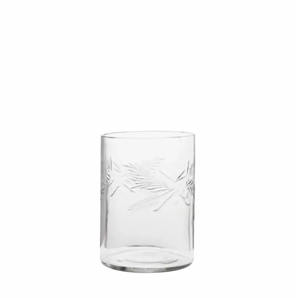 Penine vase 9,5X9,5X13 cm. Clear