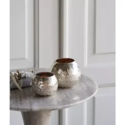 Penine votive 8X8X6 cm. Ant. Silver