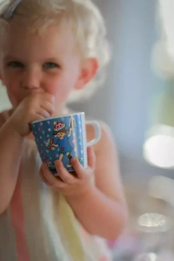 Pippi Bursdag Kopp Med Håndtak Blå