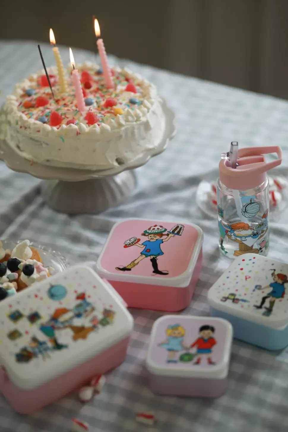 Pippi Fødselsdag Snackbox 3-Pack