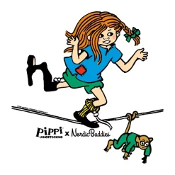 Pippi Nøkkelring Glass nr4