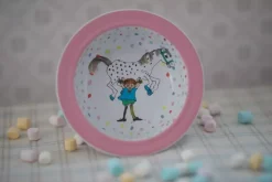 Pippi Tallerken Med Sugekopp Bursdag
