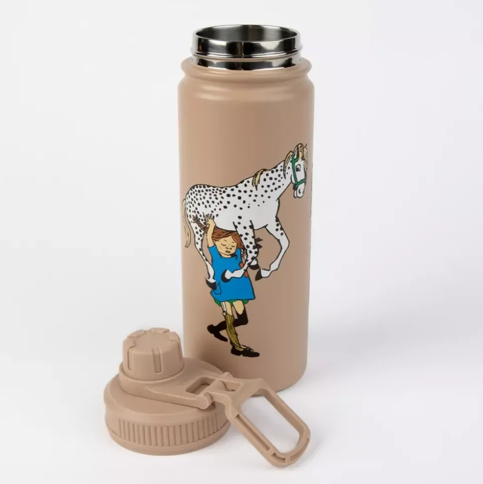 Pippi Termoflaske Beige 550ml