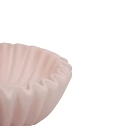 Pleated Skål Rosa D15
