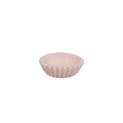 Pleated Skål Rosa D15