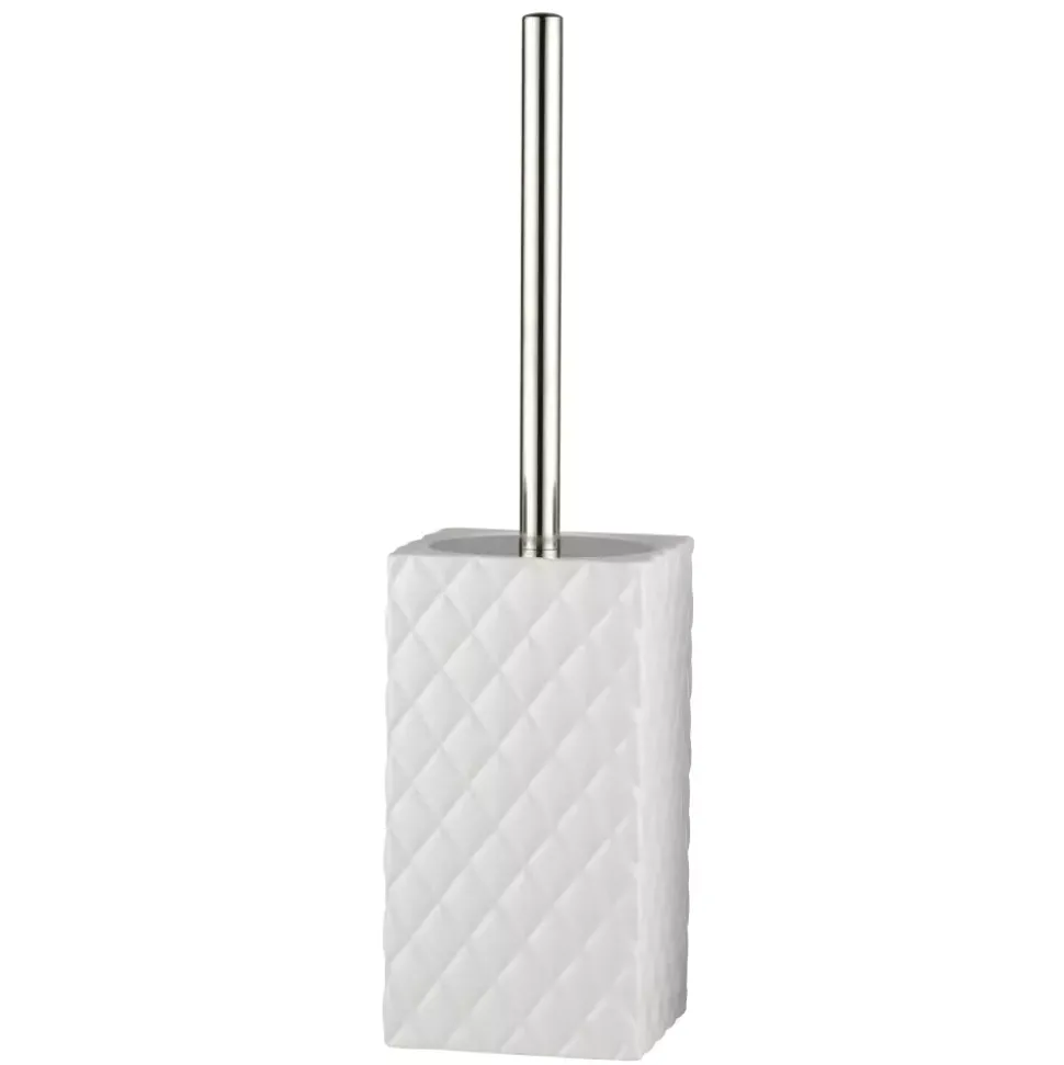 Portia Toalettbørste Hvit H39 cm