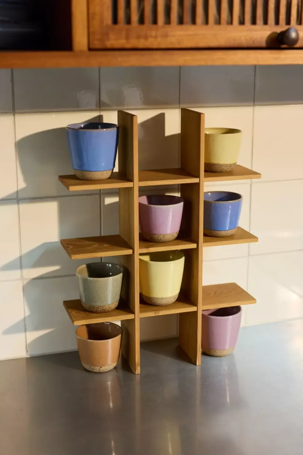 Raw Teak Hylle 34x46