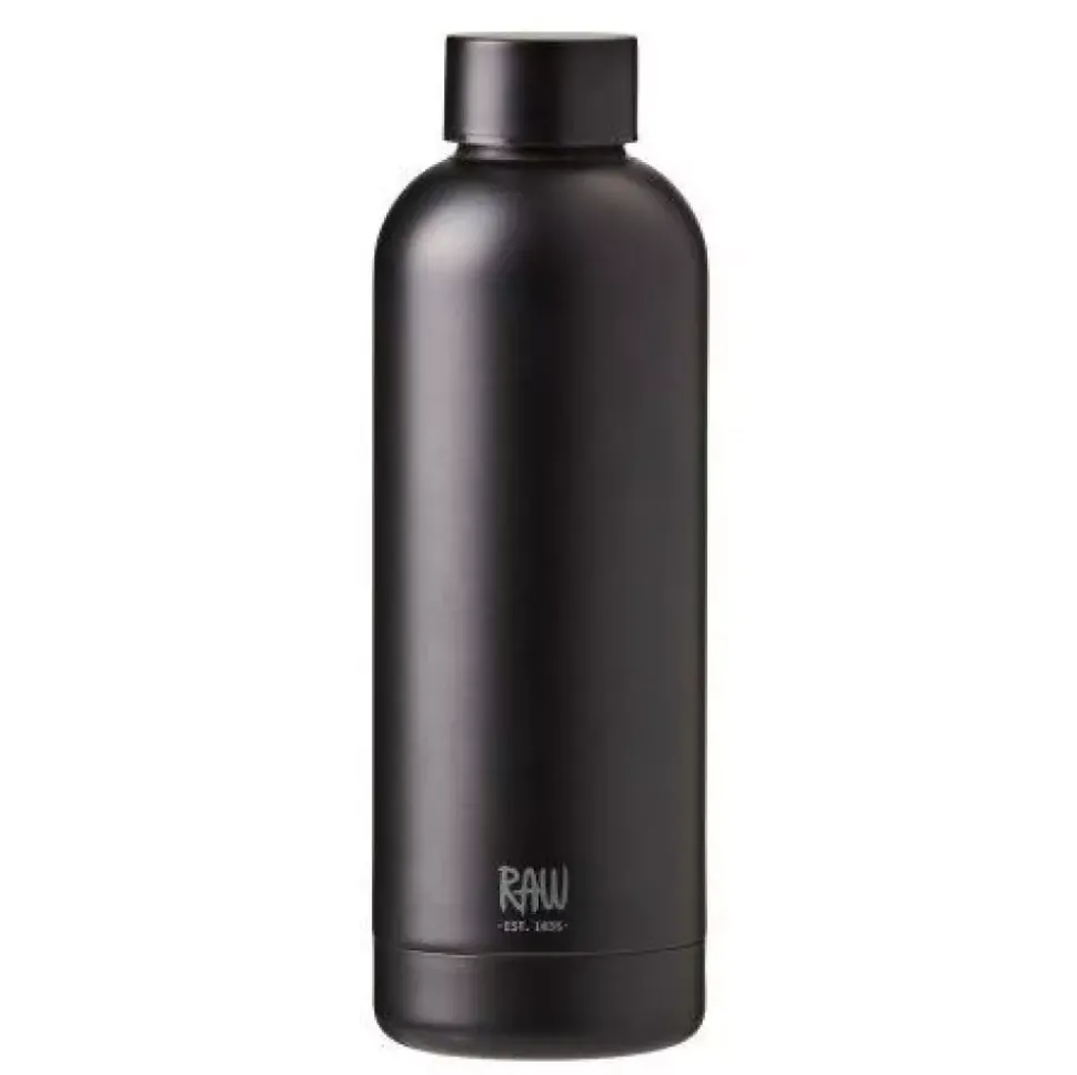 Raw Termoflaske Matte Black 0,5L