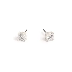 Øredobber - Cubic Zirconia 6mm - Just Oslo
