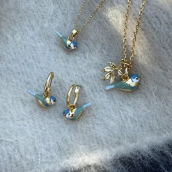 Øreringer, Blue Tit