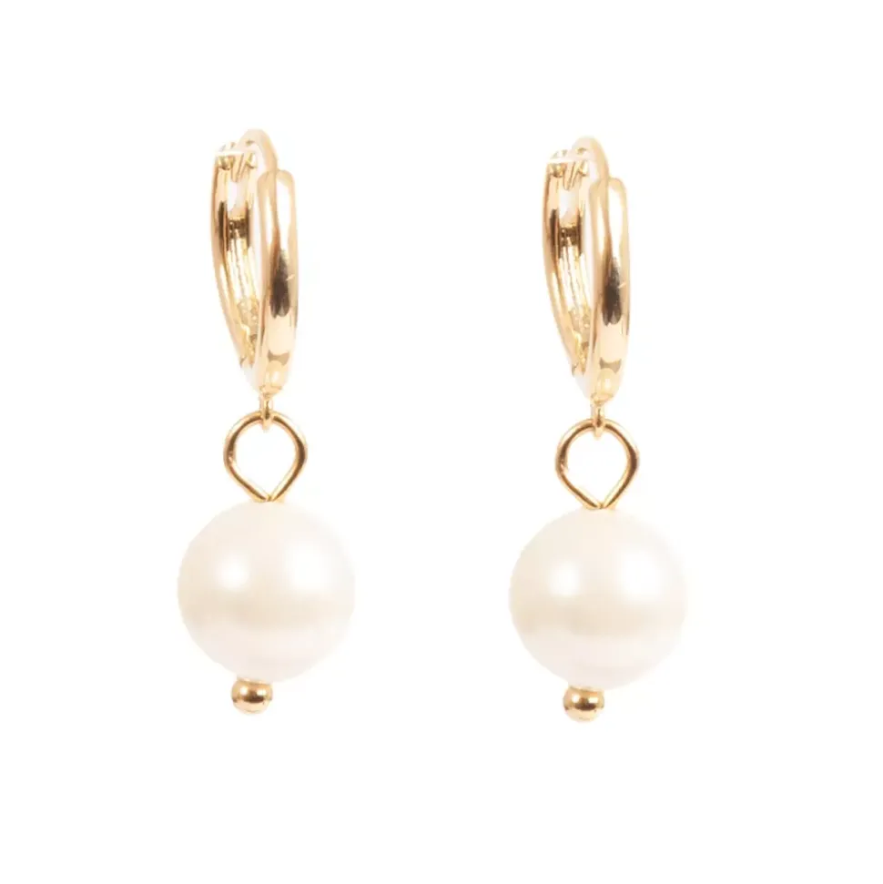 Øreringer - Perle - Just Oslo