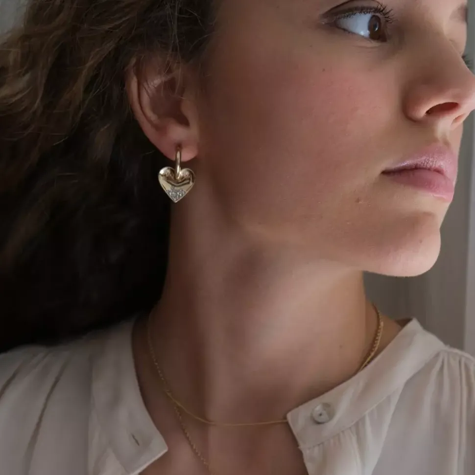 Øreringer, Reversible Hearts, G